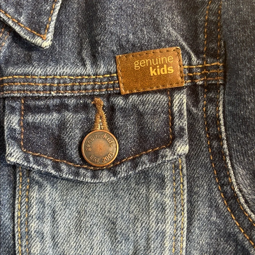 OshKosh B'gosh Dark Blue Denim Jacket for Kids 3T